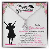 Graduation Necklace, Elegant Gift for Her, Meaningful Graduation Jewelry